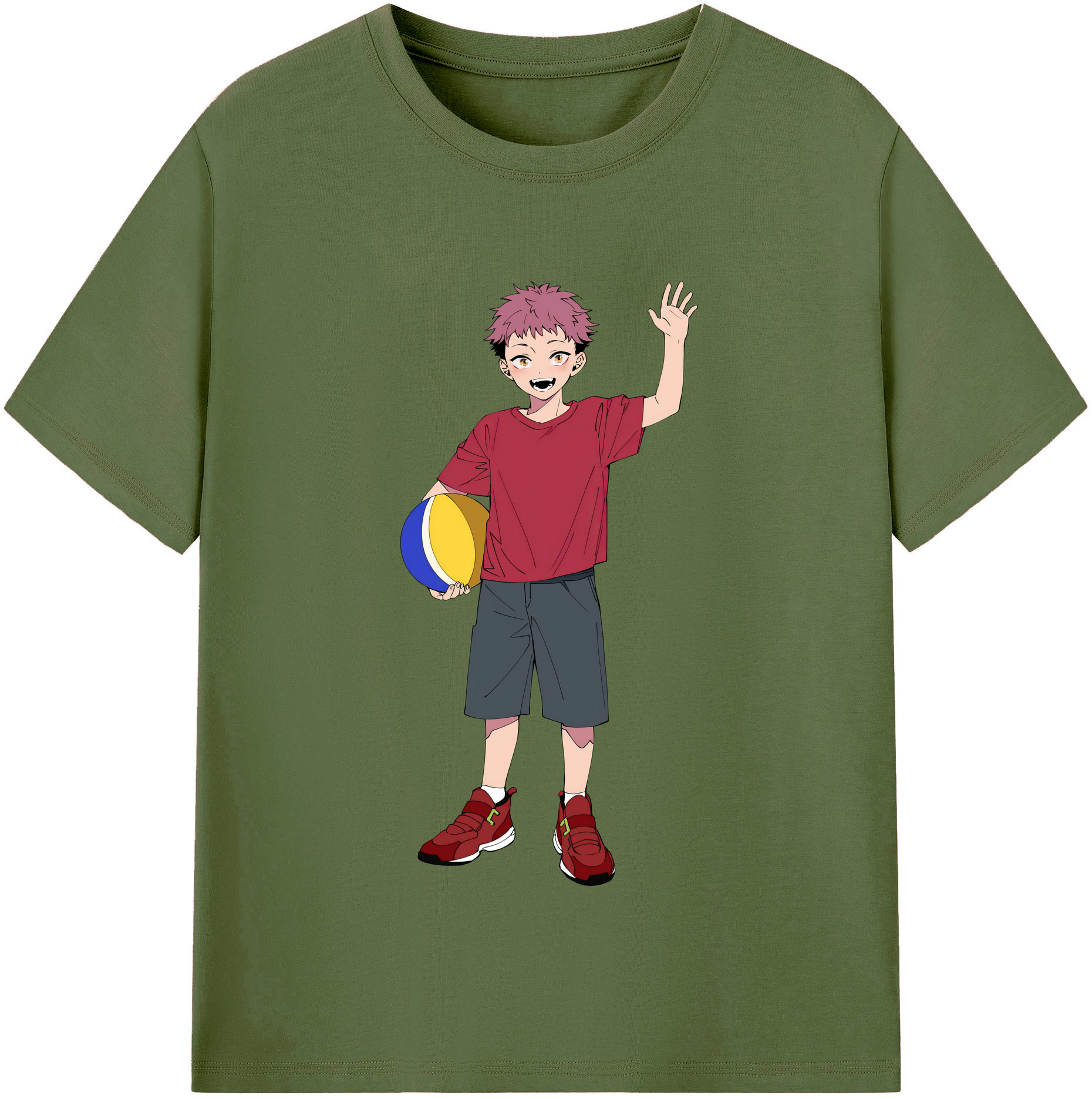 （画像用） 呪術廻戦 Jujutsu Kaisen 綿100％半袖Tシャツ（フロントプリント）